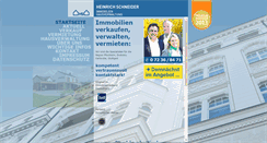 Desktop Screenshot of hs-immo.de
